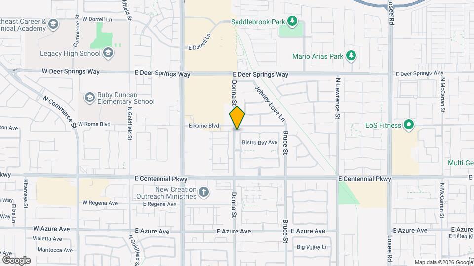 6533 N Sierra Sands St Map and Location Details