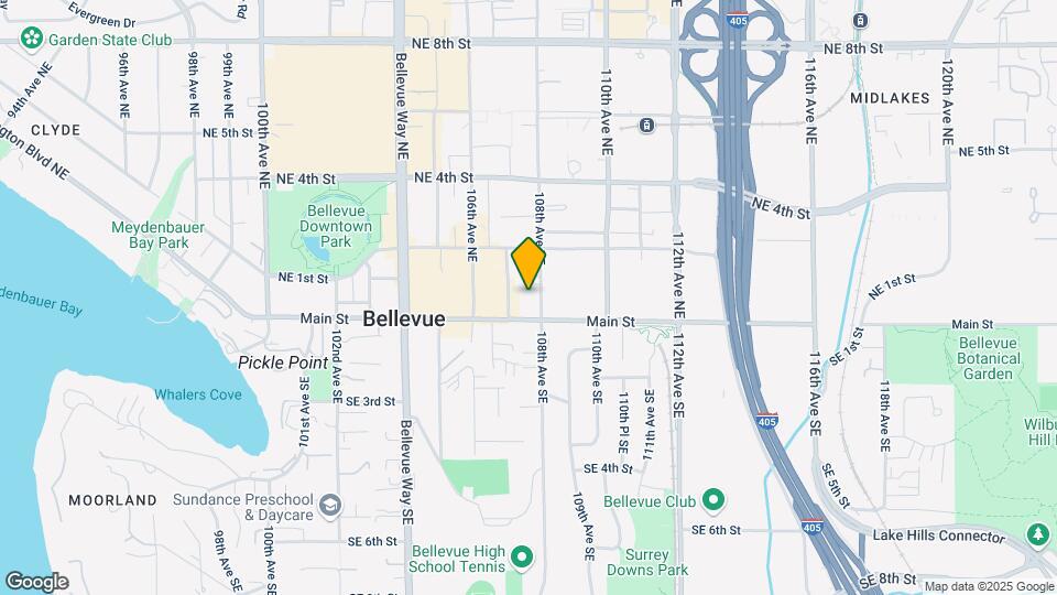 118 107th Avenue Northeast, Unit B210 Map and Location Details