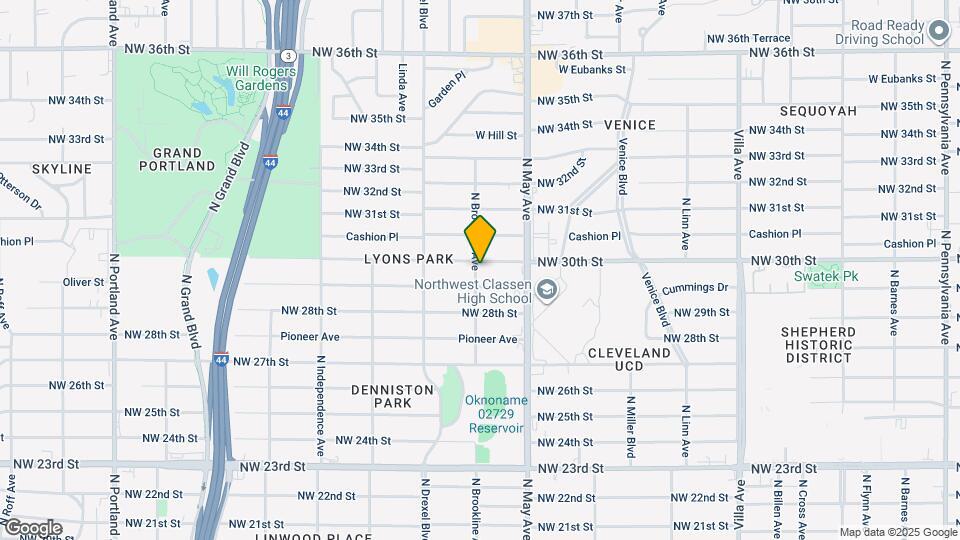 2944 Northwest 30th Street Map and Location Details