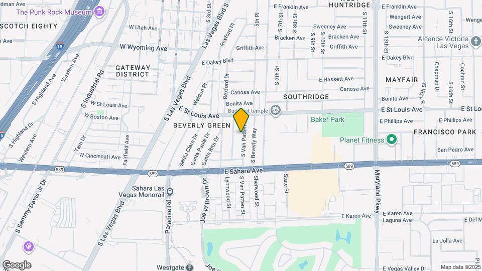 2112 S Van Patten Pl Map and Location Details