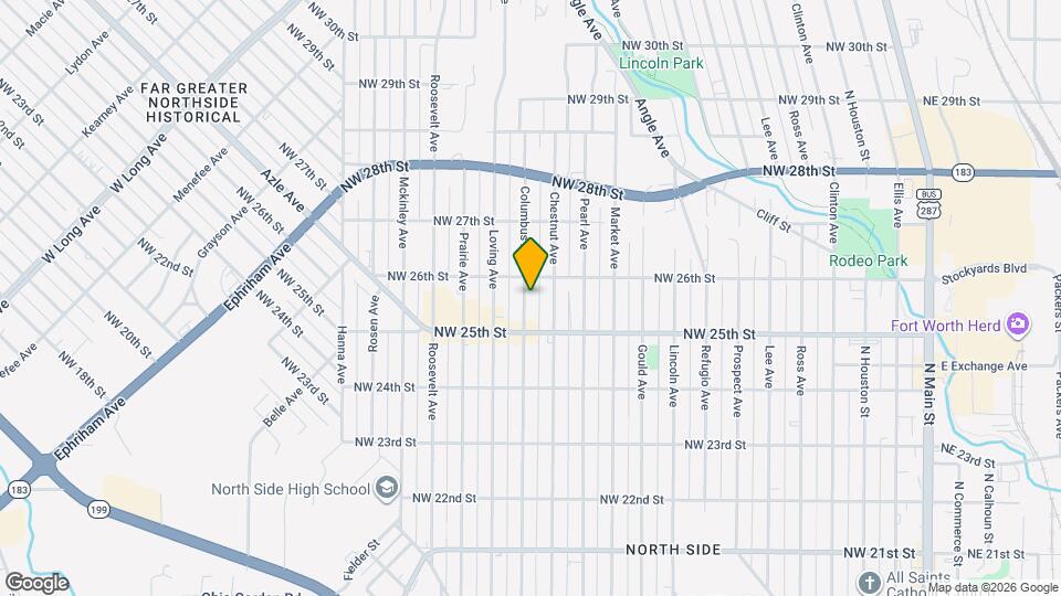 2514 Columbus Ave Map and Location Details