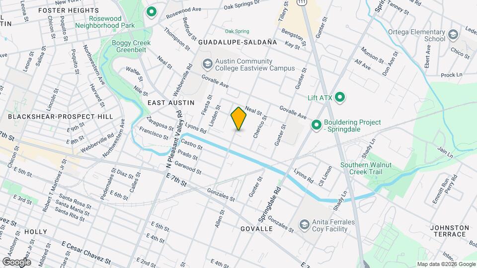 913 Tillery St Mapa y Detalles de la Ubicación