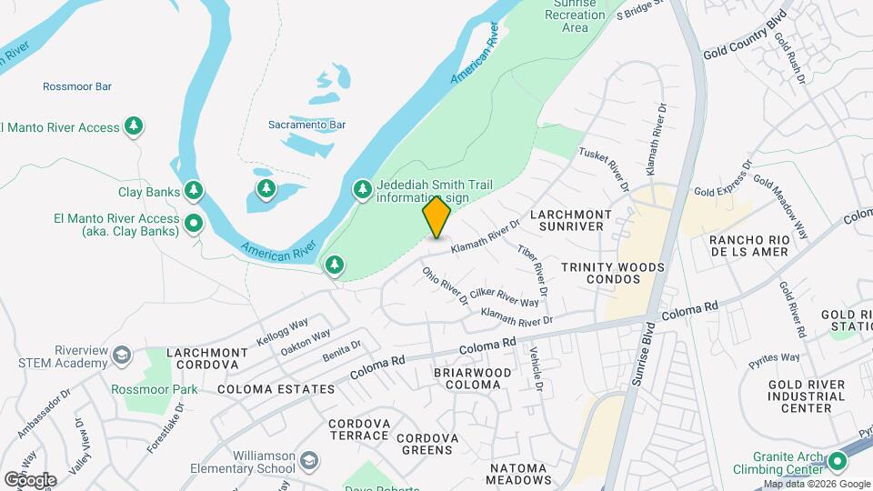 1761 Klamath River Dr Map and Location Details