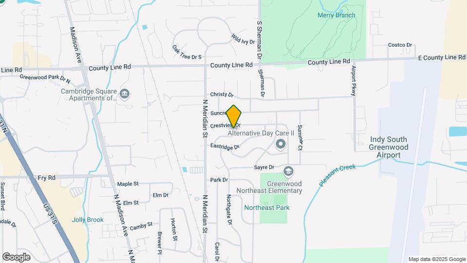 598 Northgate Dr Map and Location Details