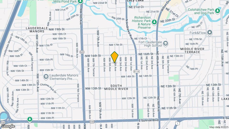 1509 NW 4th Ave Map and Location Details