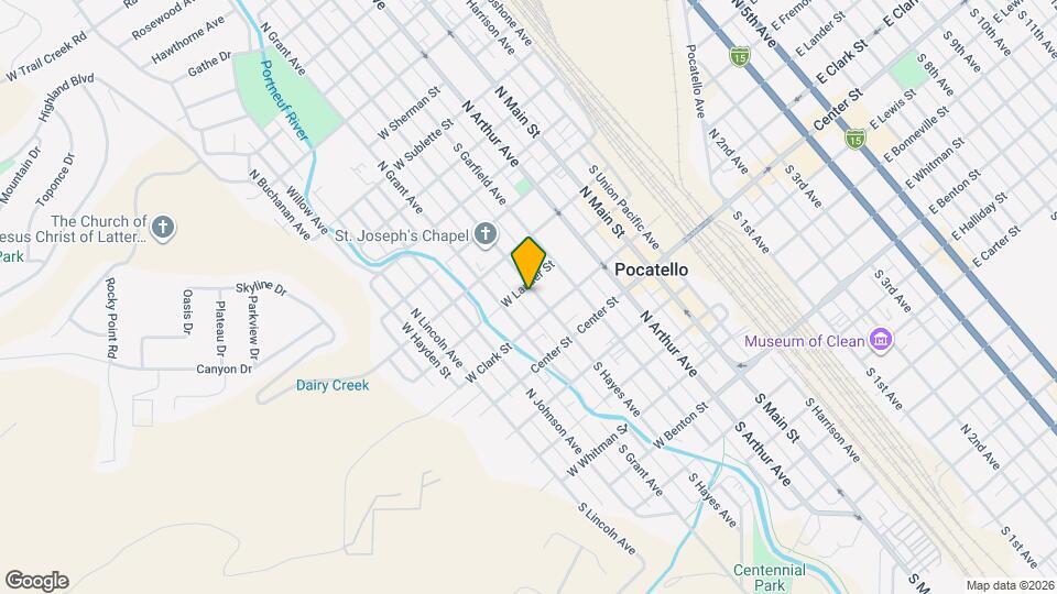 241 N Hayes Ave Map and Location Details