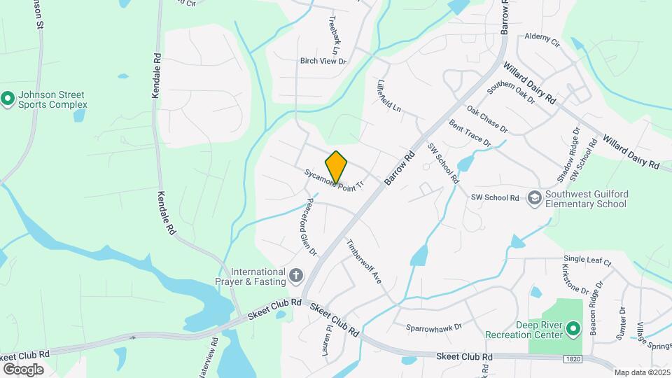 3084 Sycamore Point Tr Map and Location Details