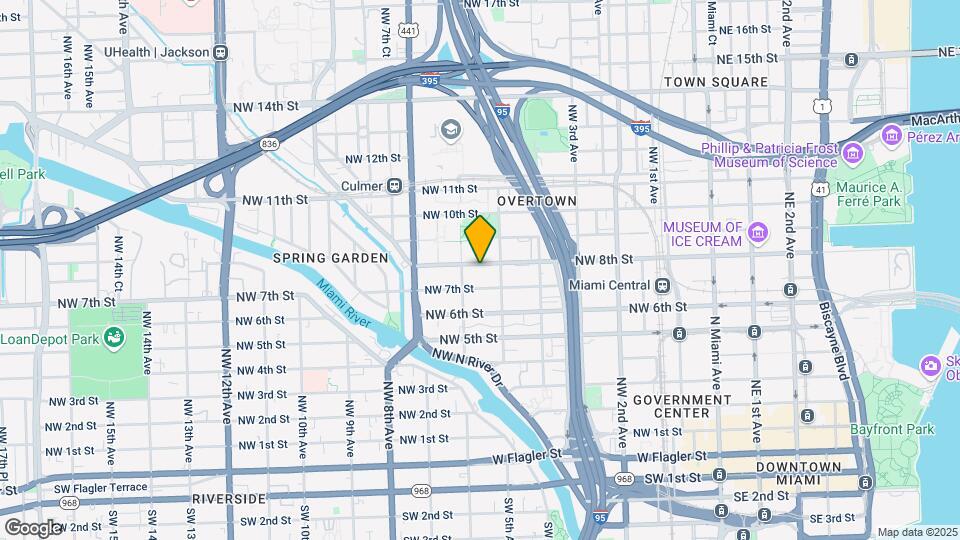 542 NW 8th St Mapa y Detalles de la Ubicación