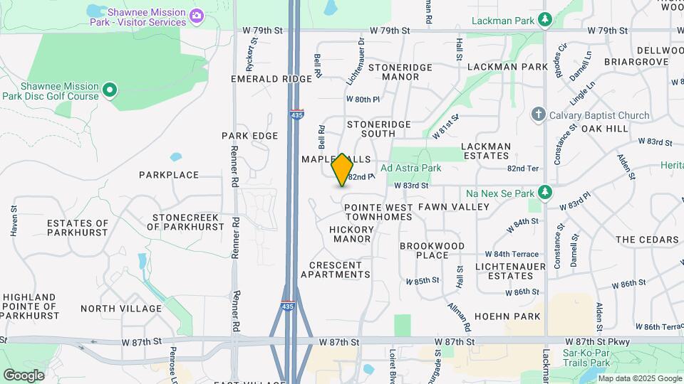 Mullin Rentals-Duplexes Map and Location Details