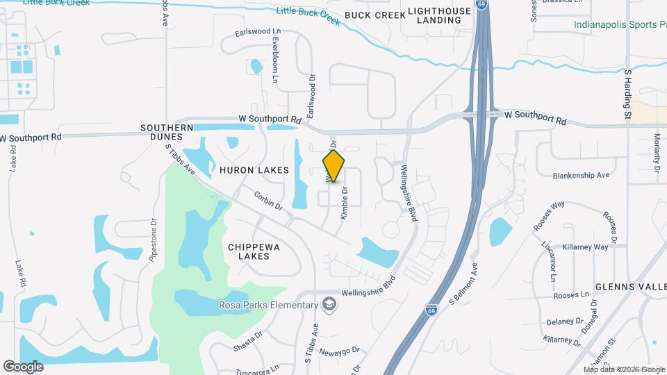 7153 Wellwood Dr Mapa y Detalles de la Ubicación