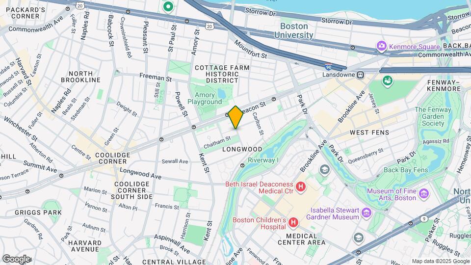 40 Hawes St, Unit 7 Map and Location Details