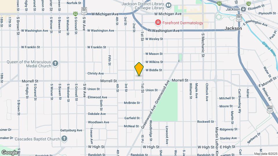 406 W Morrell St Map and Location Details