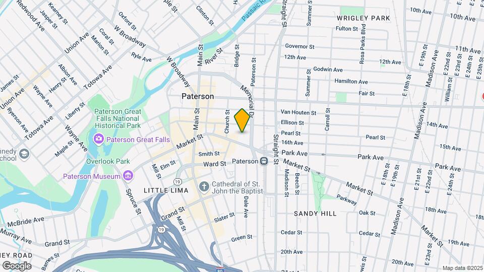216 Paterson St Map and Location Details