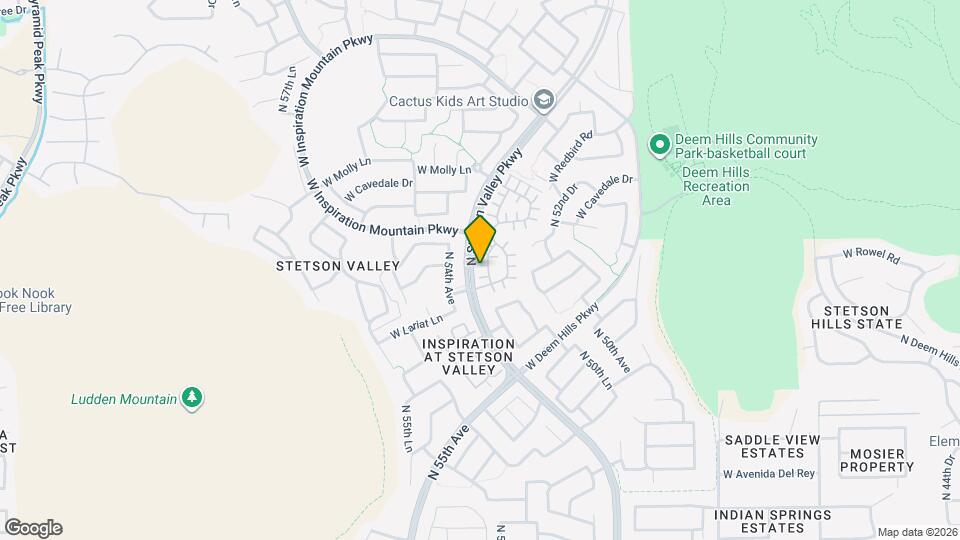 26412 N 53rd Glen Mapa y Detalles de la Ubicación