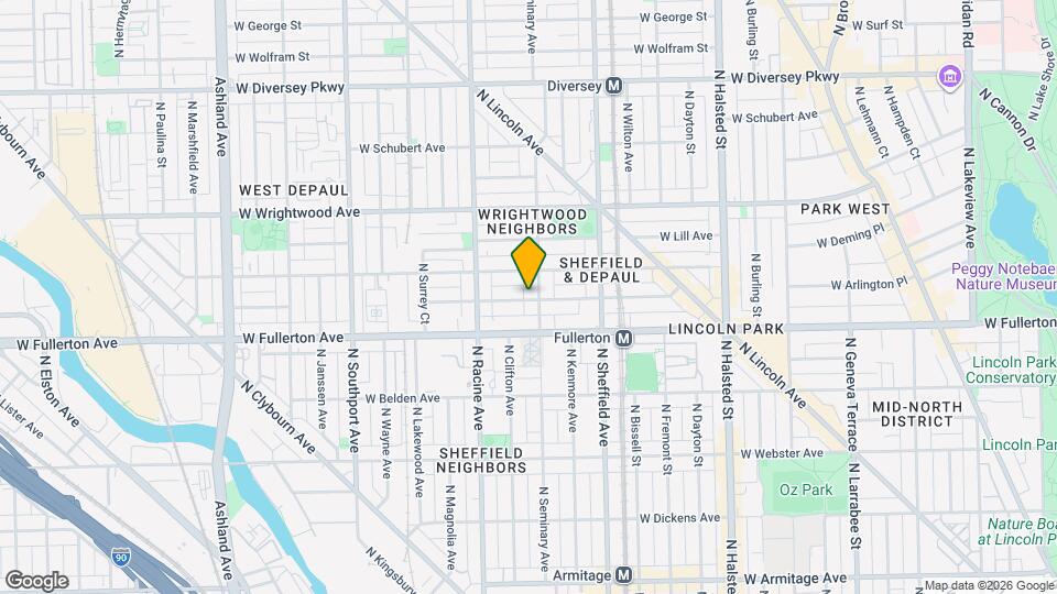 1112 W Montana St Map and Location Details