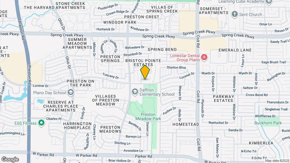 4316 Hillshire Ct Map and Location Details