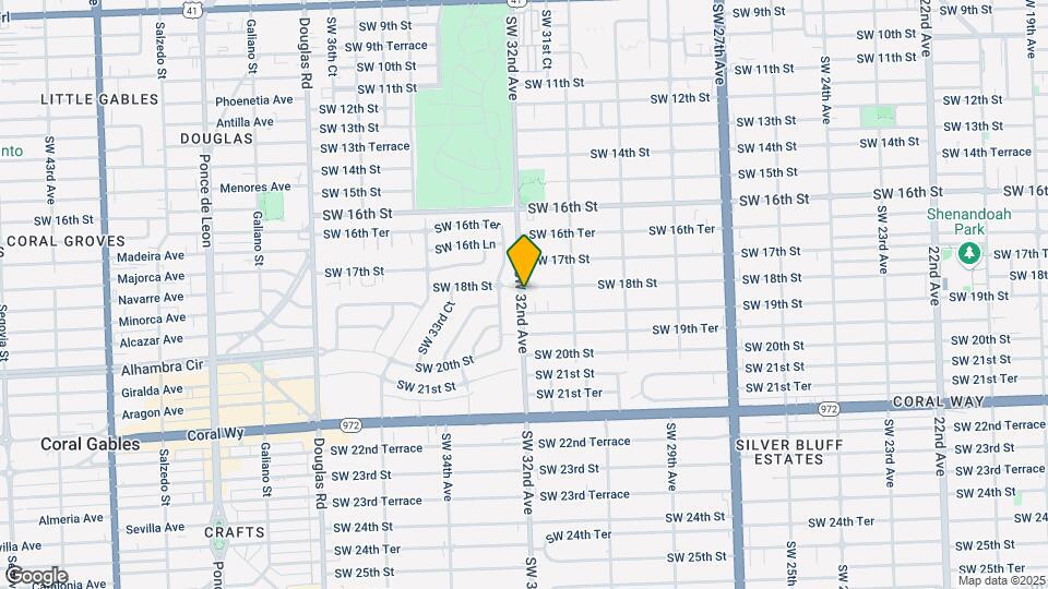 1801 SW 32nd Ave Map and Location Details