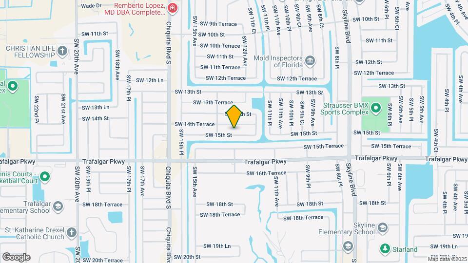 1217 SW 15th St Map and Location Details