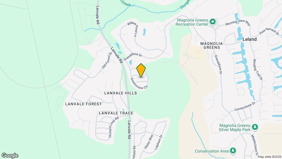 1318 Suncrest Way Map and Location Details