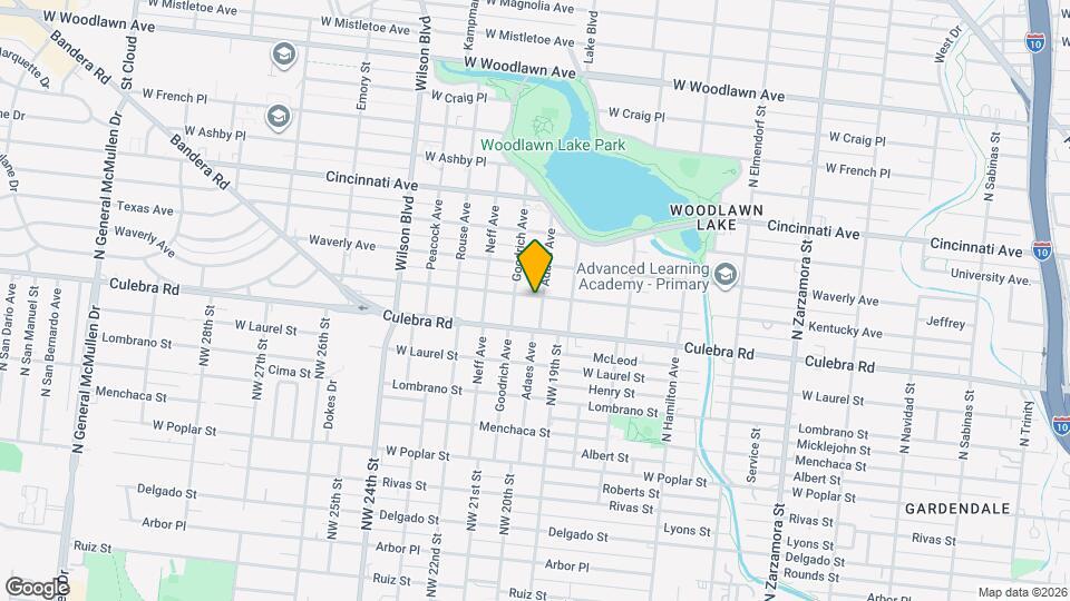 1406 Kentucky Ave Map and Location Details