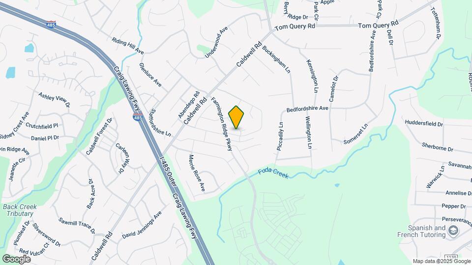 4919 Sunburst Ln Map and Location Details