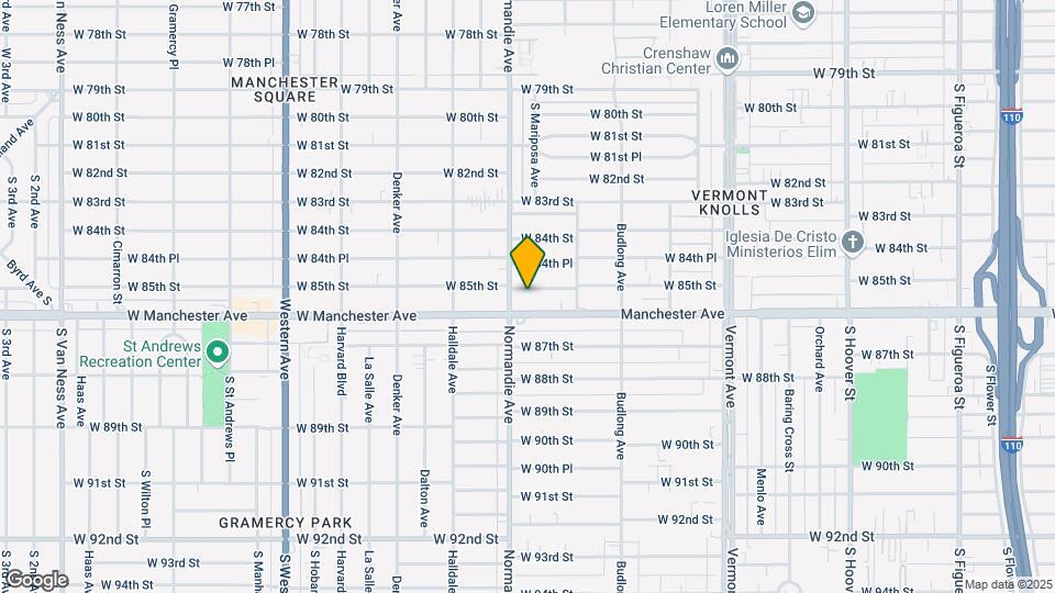 1340 W 85th St, Unit #3 Map and Location Details