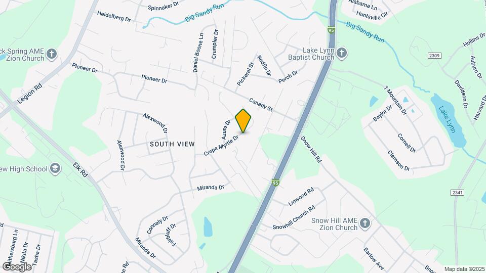 5724 Crepe Myrtle Dr Map and Location Details