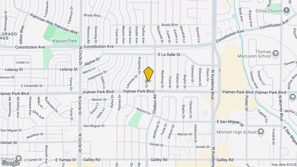 1515 Querida Dr Map and Location Details