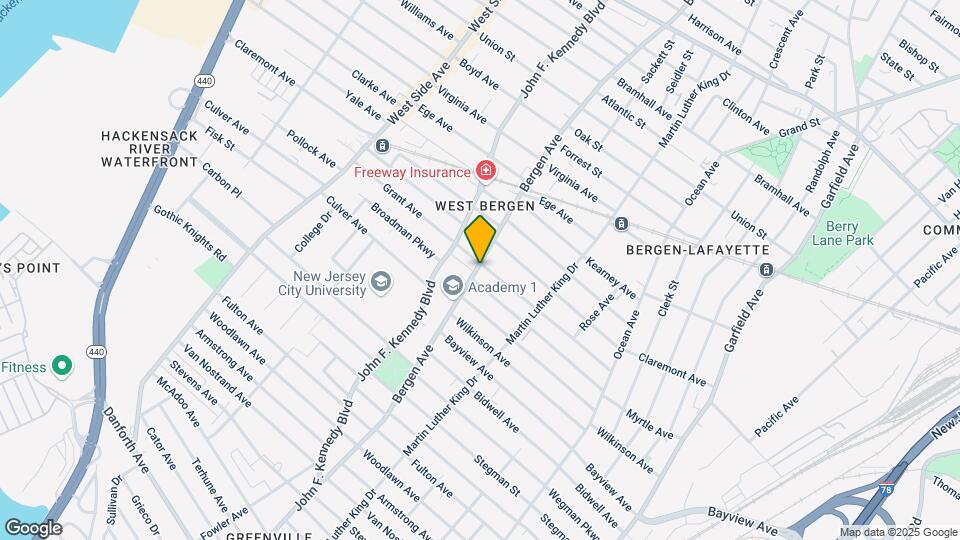 149 Grant Ave-Unit -APT 4D Map and Location Details