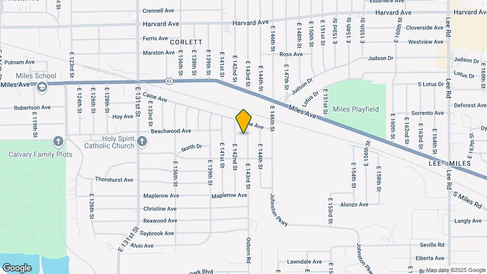 4332 E 143rd St Map and Location Details
