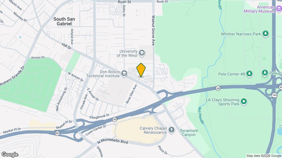 8522 E Village Ln Map and Location Details
