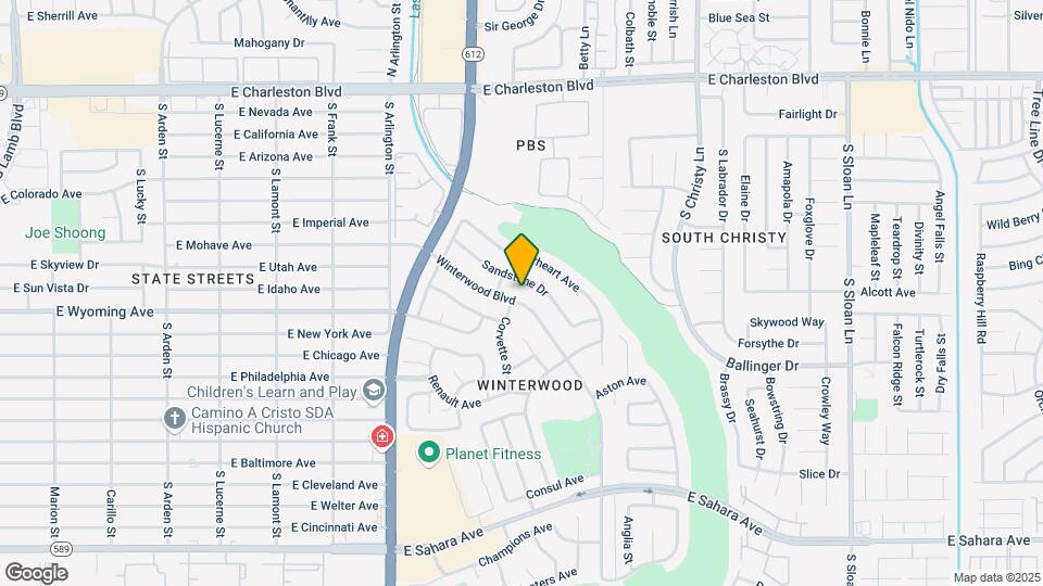 1852 Winterwood Blvd Map and Location Details