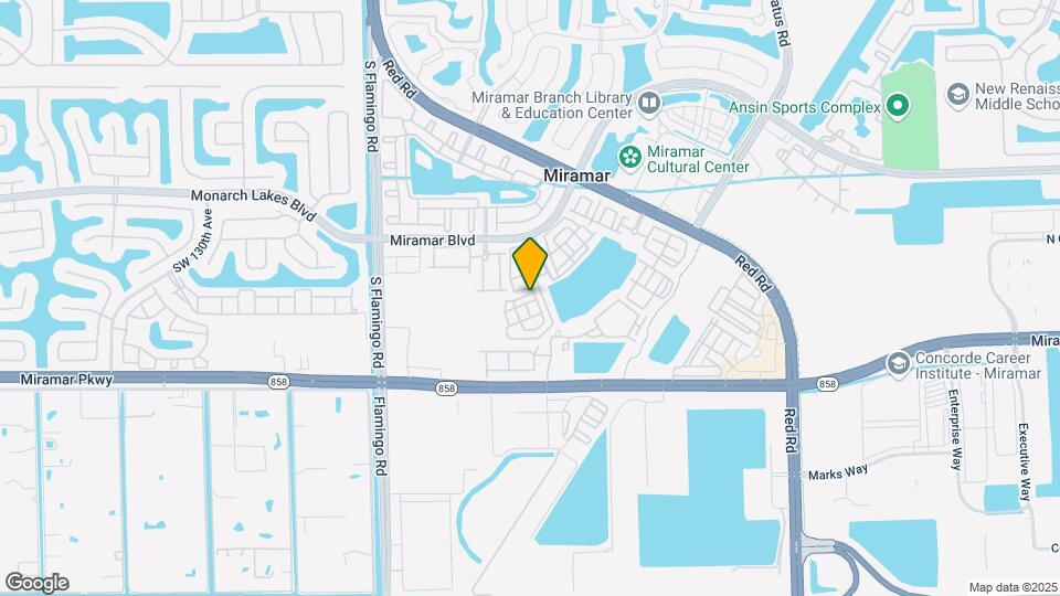 11965 SW 28th Ct Map and Location Details