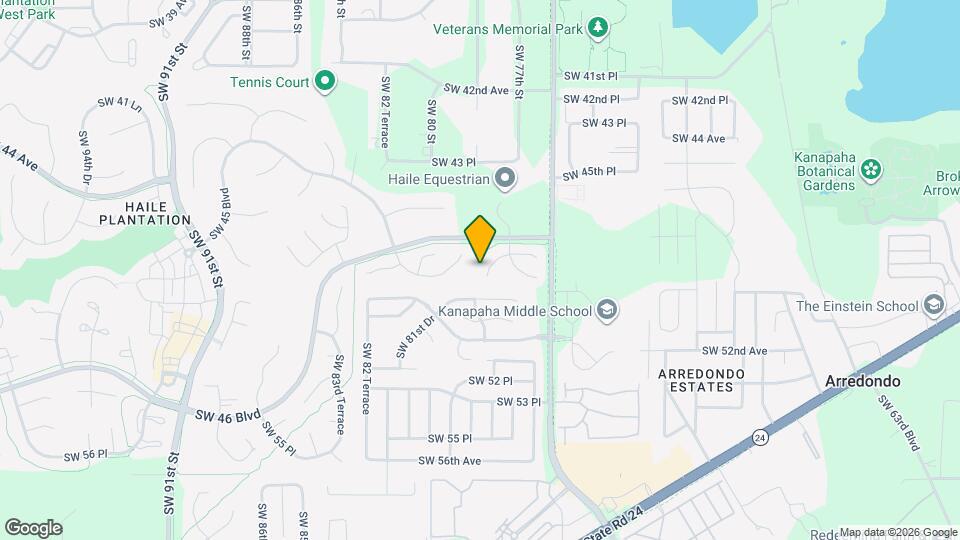 7760 SW 47th Ln Map and Location Details