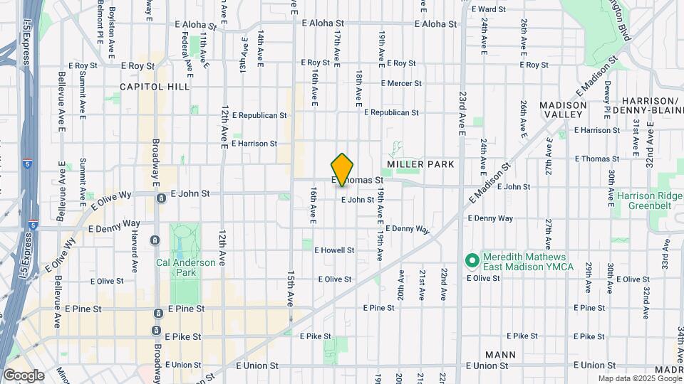 210 17th Ave E Map and Location Details