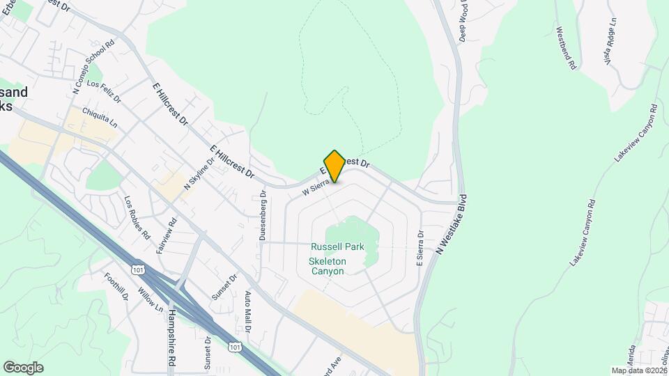 3184 W Black Hills Ct Map and Location Details