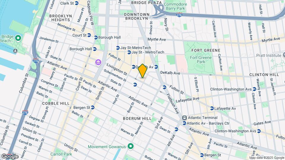 490 Fulton St Map and Location Details