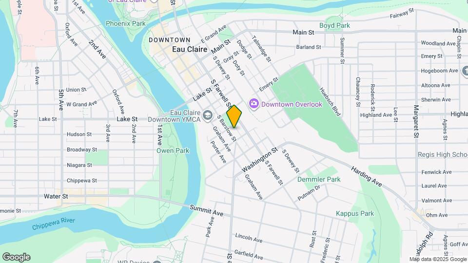 905 S Barstow St, Unit 1 Map and Location Details