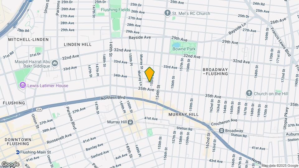 3414-3420 153rd St Mapa y Detalles de la Ubicación