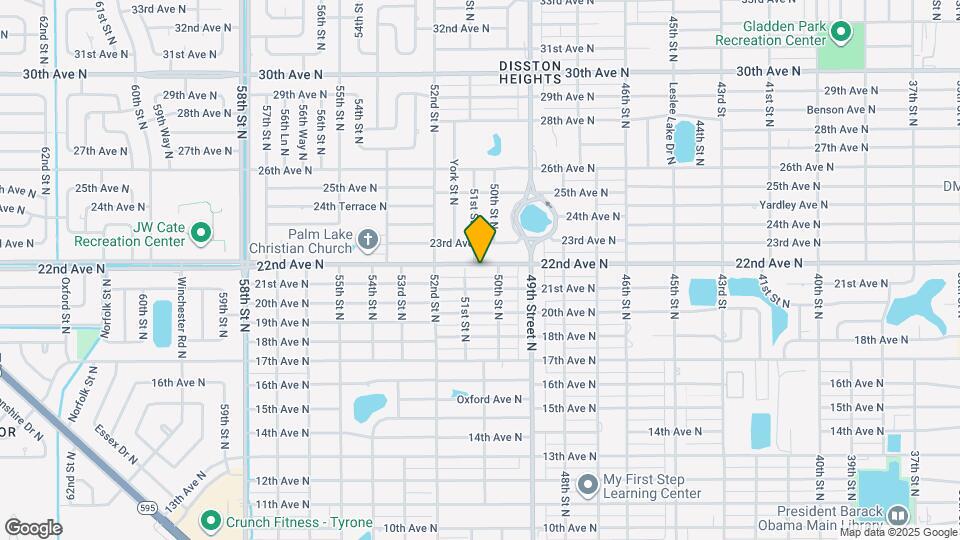 5036 22nd Ave N Map and Location Details