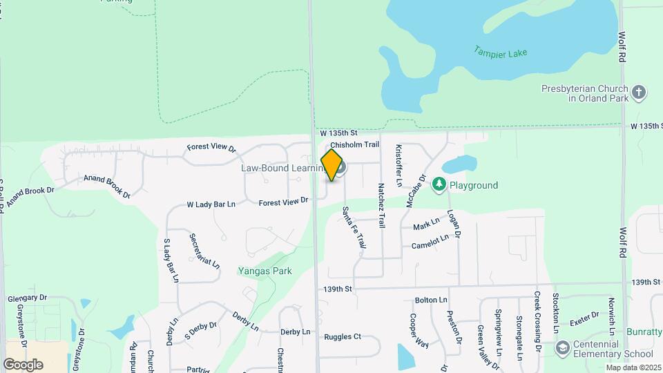 13633 Overland Trail Map and Location Details