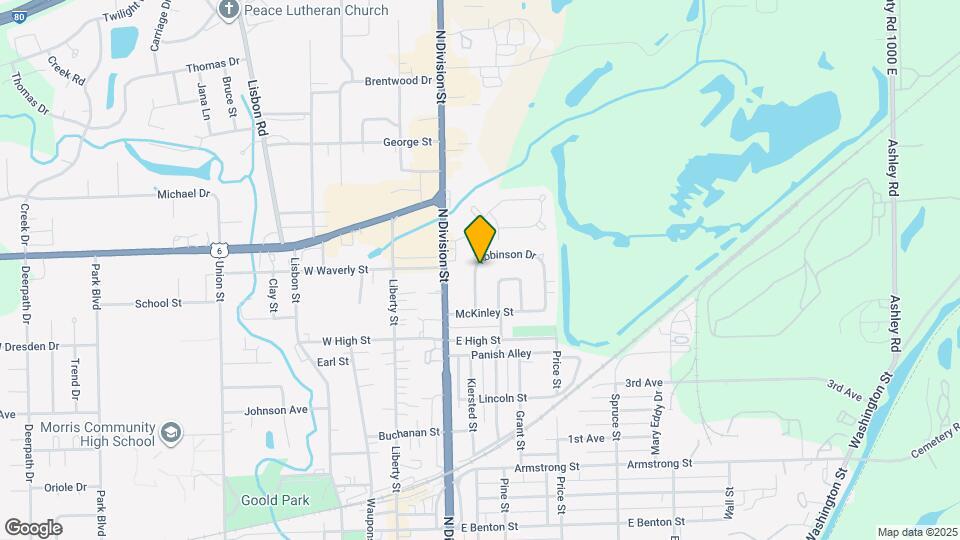 131 Robinson Dr Map and Location Details