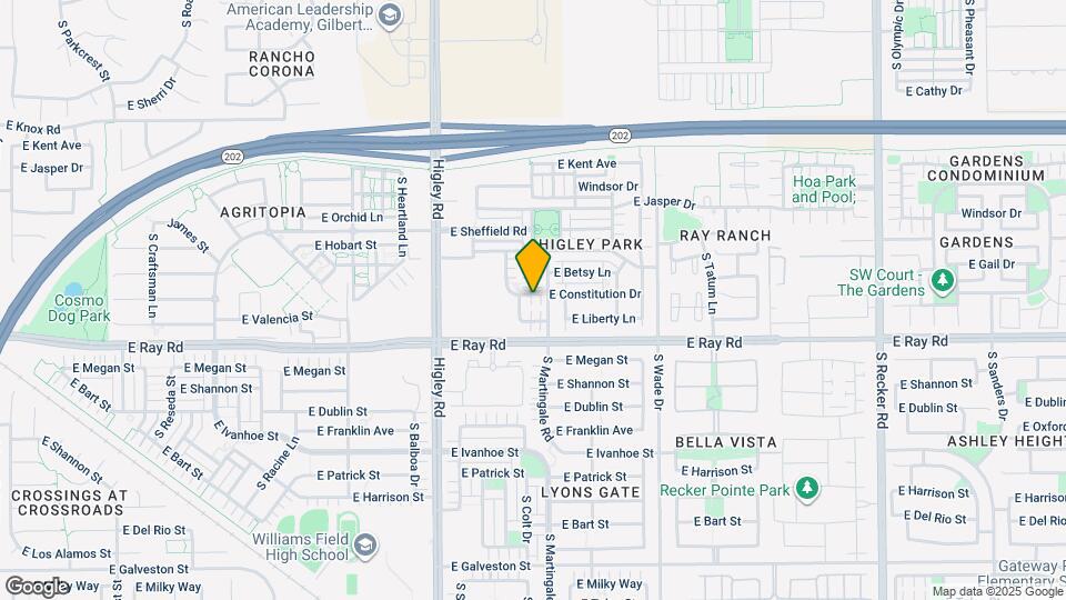 3369 E Constitution Dr Map and Location Details