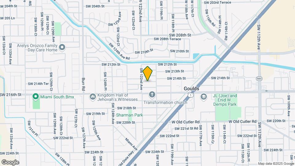 12040 SW 214th Ter-Unit -1 Map and Location Details