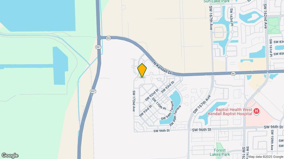 9036 SW 170th Pl Map and Location Details