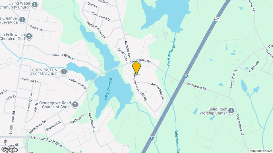 2551 Captains Watch Rd NE Mapa y Detalles de la Ubicación