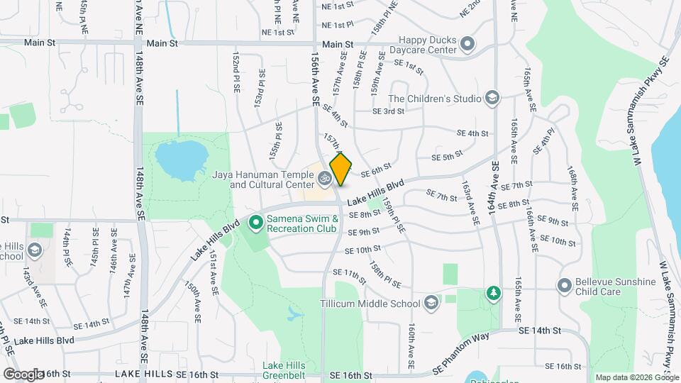 550 156th Ave SE Mapa y Detalles de la Ubicación