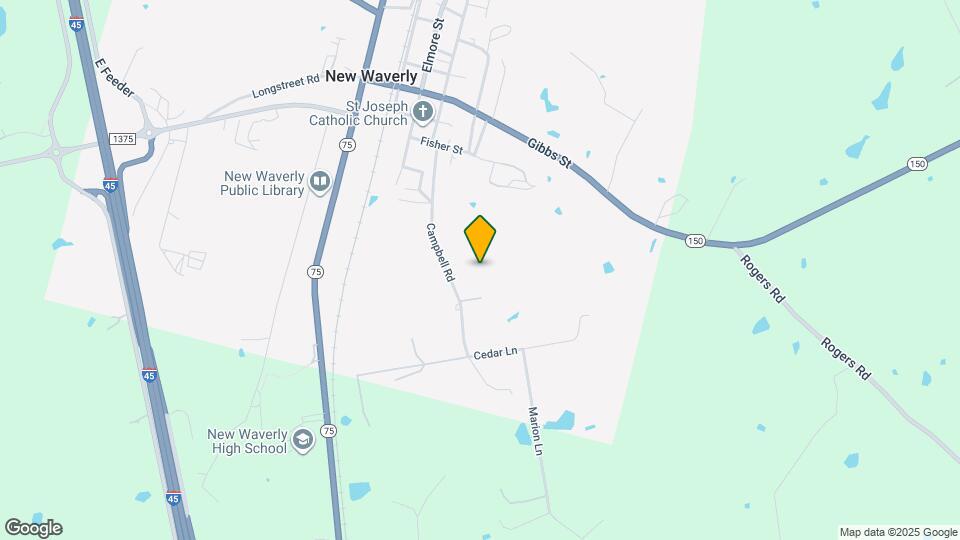 425 Campbell Rd Map and Location Details