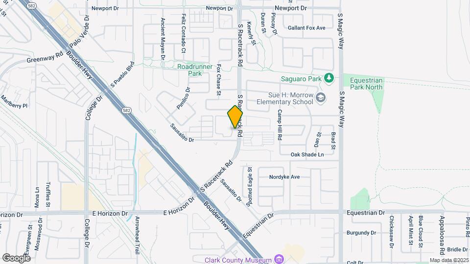 698 S Racetrack Rd Map and Location Details