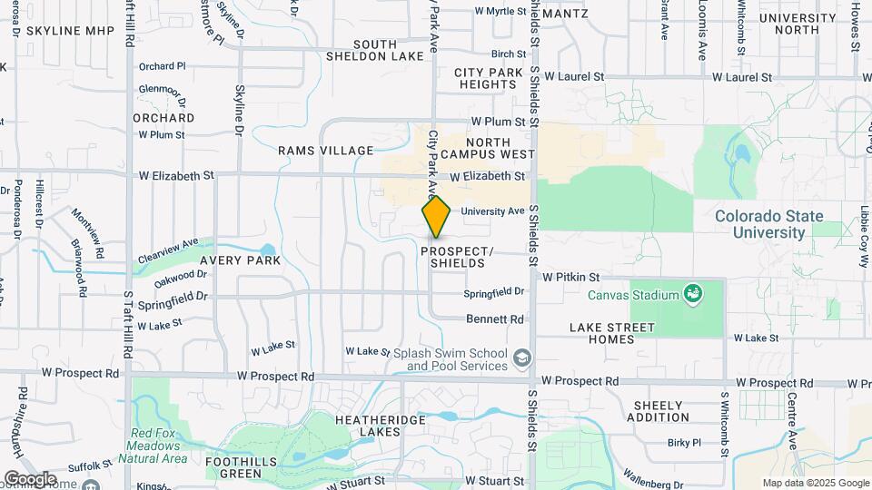 1320 Westward Dr Map and Location Details
